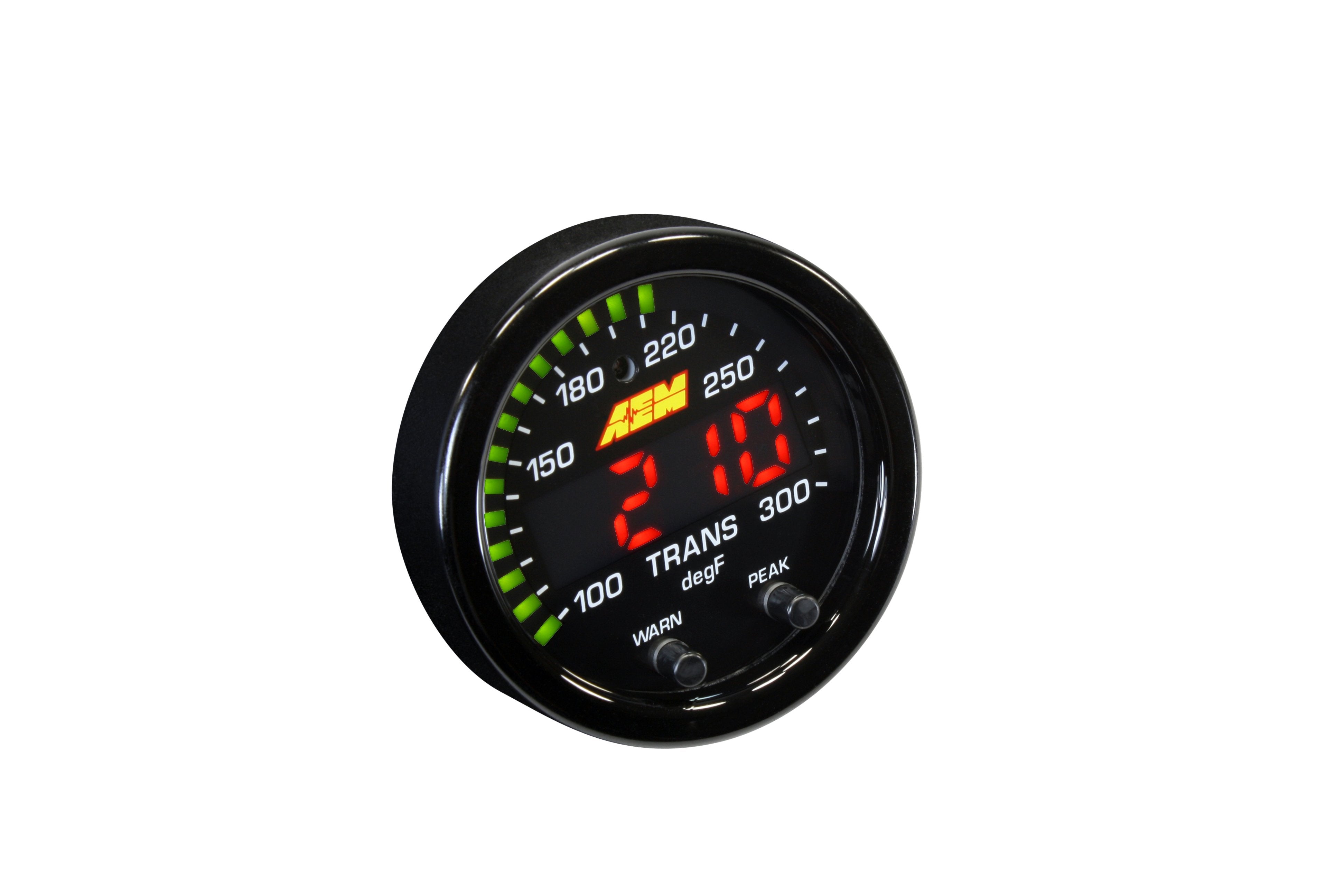 AEM X-SERIES TEMPERATURE GAUGE KIT 100-300F/40-150C 30-0302