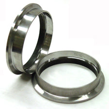 Flange, Standard 3" V-Band MILD STEEL (3.75" OD flange, Grooved for 3" OD Tube)