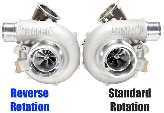 Garrett Reverse Rotation G25-550 & V-band Turbine Hsg .72 A/R. # 871390-5004S GRT-TBO-634
