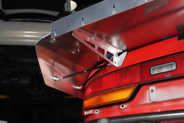 TFF Nissan 240SX S13 - Strutless Aluminum Drag Wing