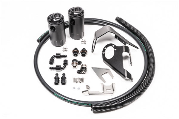 Dual Catch Can Kit, Nissan 370Z/G37, Fluid Lock