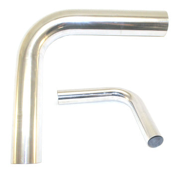 2' Mandrel Bent Aluminum 90° Bend, 2.5"