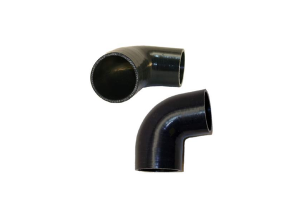 5.0" to 4.5" 90° Silicone Reducer