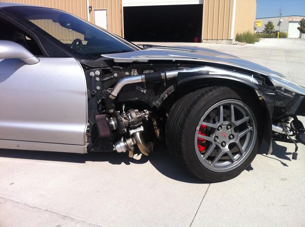 C5 Corvette Up Pipes