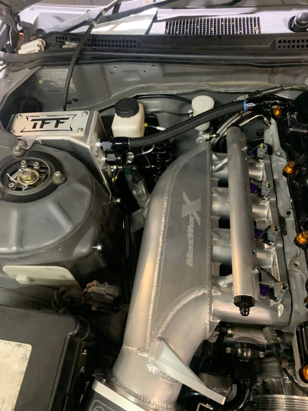 TFF Nissan 240SX S14 LHD - Tucked Oil Catch Can