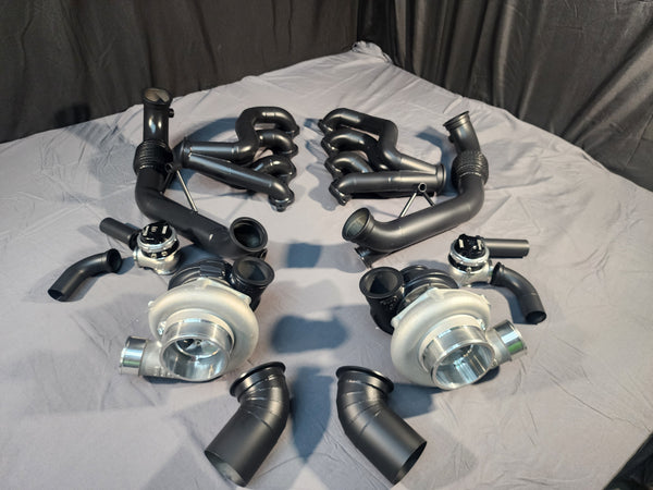 C5/ C6 Corvette Mirrored turbo Fender Exit kits!