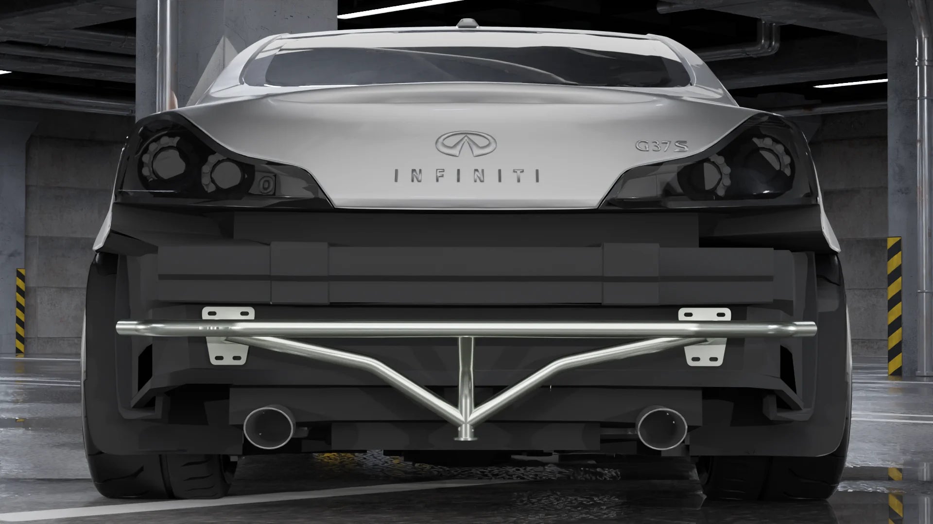 TFF Infiniti G37 Coupe - Rear Standard Bash Bar