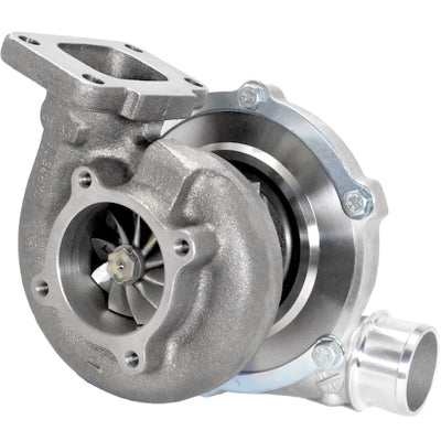 Turbocharger, Gen2 GTX3584RS w/ T3 UND T31 NARROW 4BOLT .82 A/R hsg, HOSE CONNECTION COMP GRT-TBO-J39