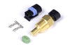 Haltech Coolant Temp Sensor 3/8 NPT 18 TPI (Incl Delphi Plug & Pins) (HT-010302)
