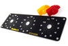 Haltech Triple Switch Panel w/Yellow & Red Knobs (HT-010508)