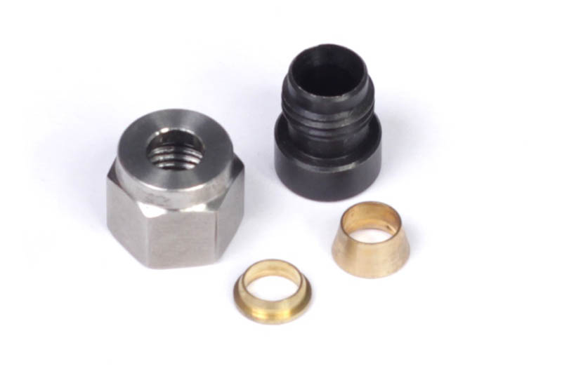 Haltech 1/4in Mild Steel Weld-On Kit w/Nut & Ferrule (HT-010810)