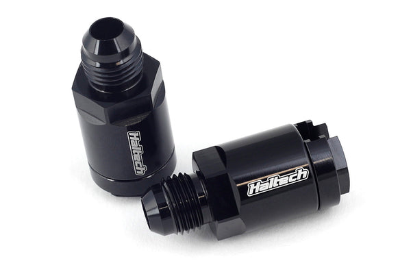 Haltech Flex Fuel Fittings 3/8 (GM Spring Lock) to -6AN Male w/Two Fittings