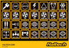 Haltech CAN Keypad Label Set (HT-011500)