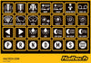 Haltech CAN Keypad Label Set (HT-011500)