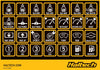 Haltech CAN Keypad Label Set (HT-011500)