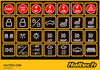 Haltech CAN Keypad Label Set (HT-011500)