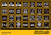 Haltech CAN Keypad Label Set (HT-011500)