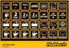Haltech CAN Keypad Label Set (HT-011500)