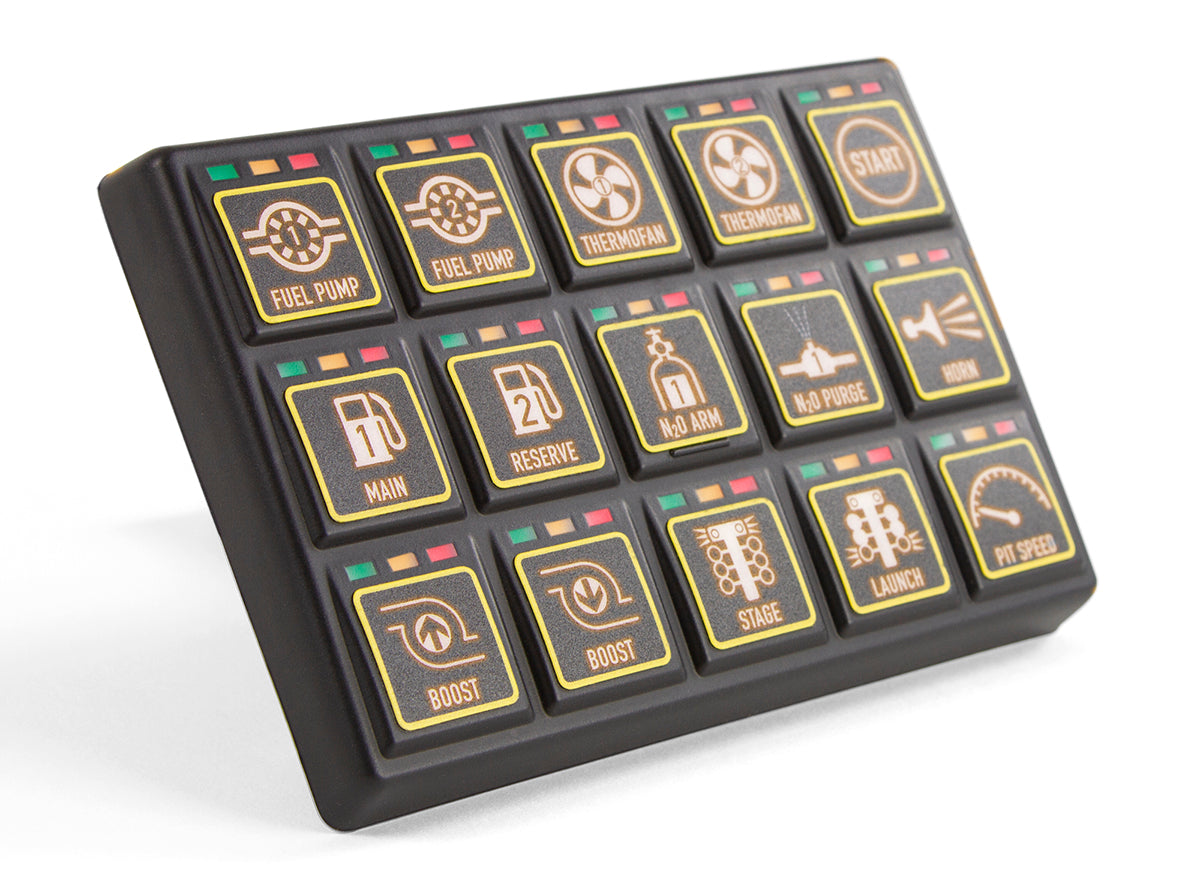 Haltech CAN Keypad 15 Button (3x5) (HT-011502)