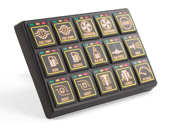Haltech CAN Keypad 15 Button (3x5) (HT-011502)