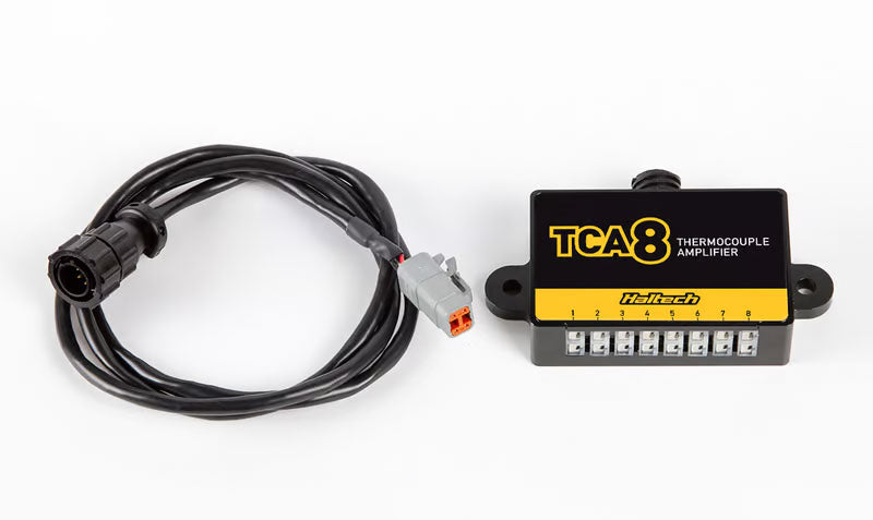 TCA-8 (4+4) Eight Channel Thermocouple Amplifier Programmed as TCA-4A and TCA-4B