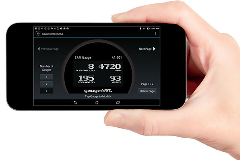 Haltech OLED 2in/52mm CAN Gauge (HT-061010)
