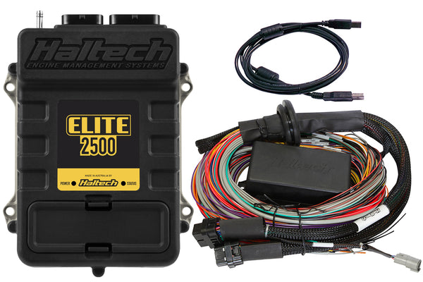 Haltech Elite 2500 Premium Universal Wire-In Harness ECU Kit - 5m (16ft)