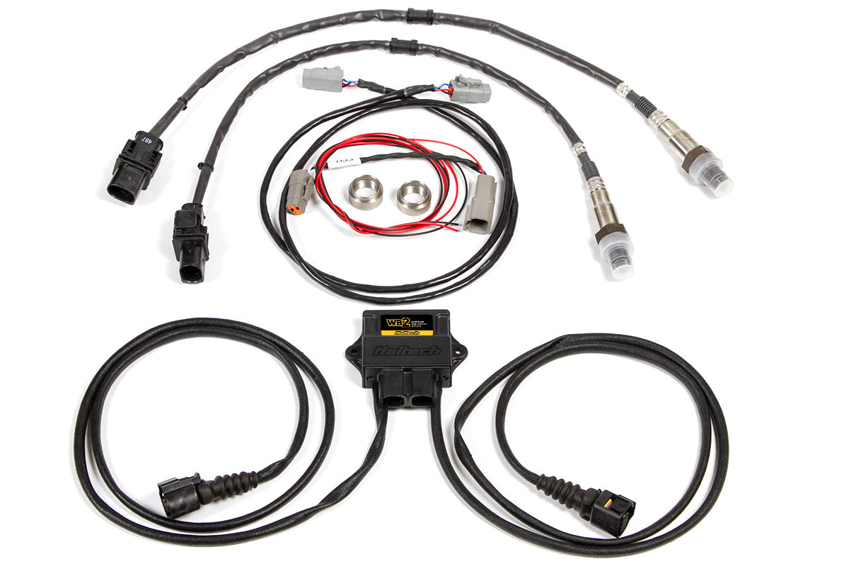 Haltech WB2 Dual Channel CAN O2 Wideband Controller Kit