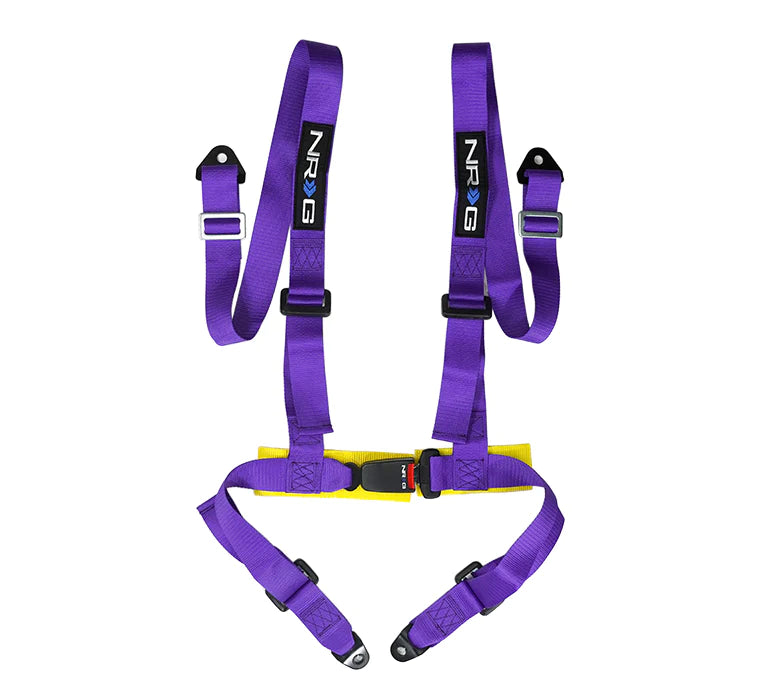 NRG 4 Point Seat Belt Harness - Buckle Up