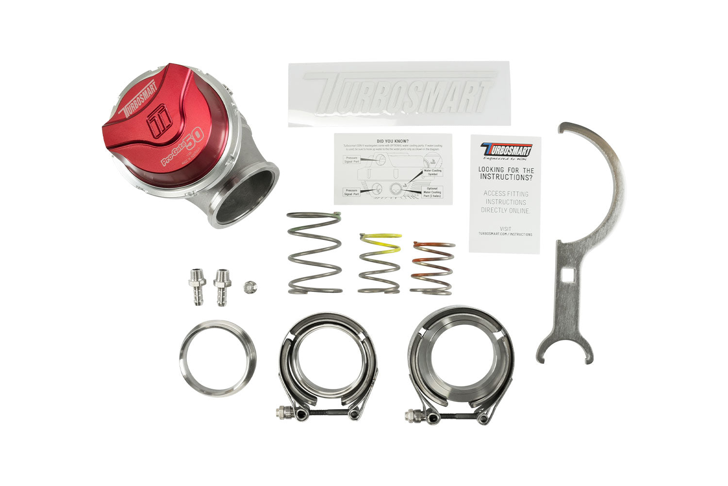 GenV ProGate50 14psi External Wastegate (Red)