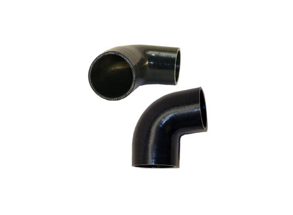 4.5" to 3.5" 90° Silicone Reducer