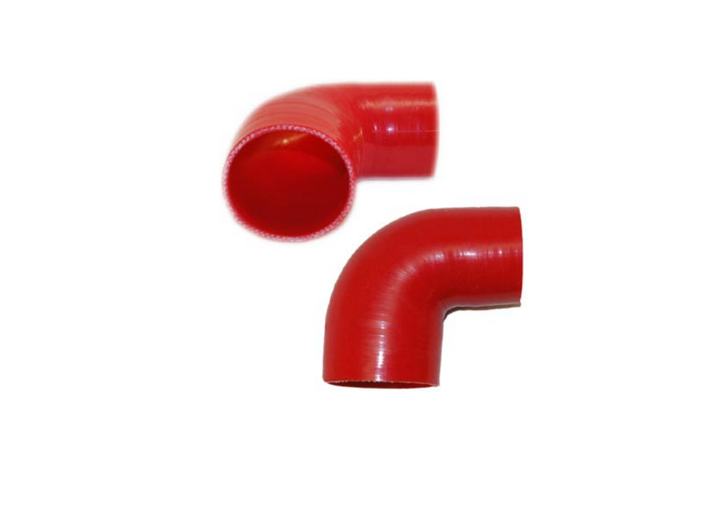2.5" to 1.75" 90° Silicone Reducer