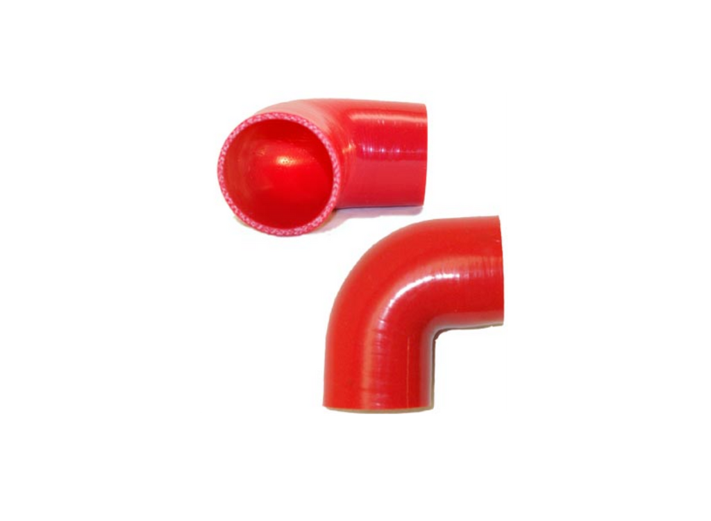 3.5" 90° Silicone Elbow