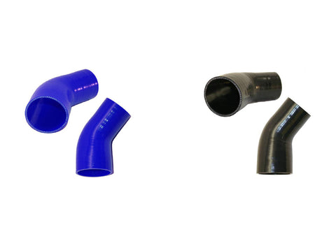 3.0" to 2.25" 45° Silicone Reducer